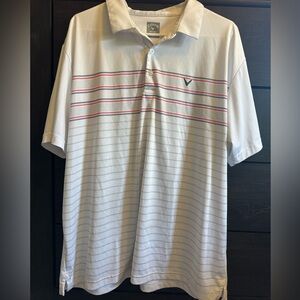 Callaway Men’s Striped Polo Shirt